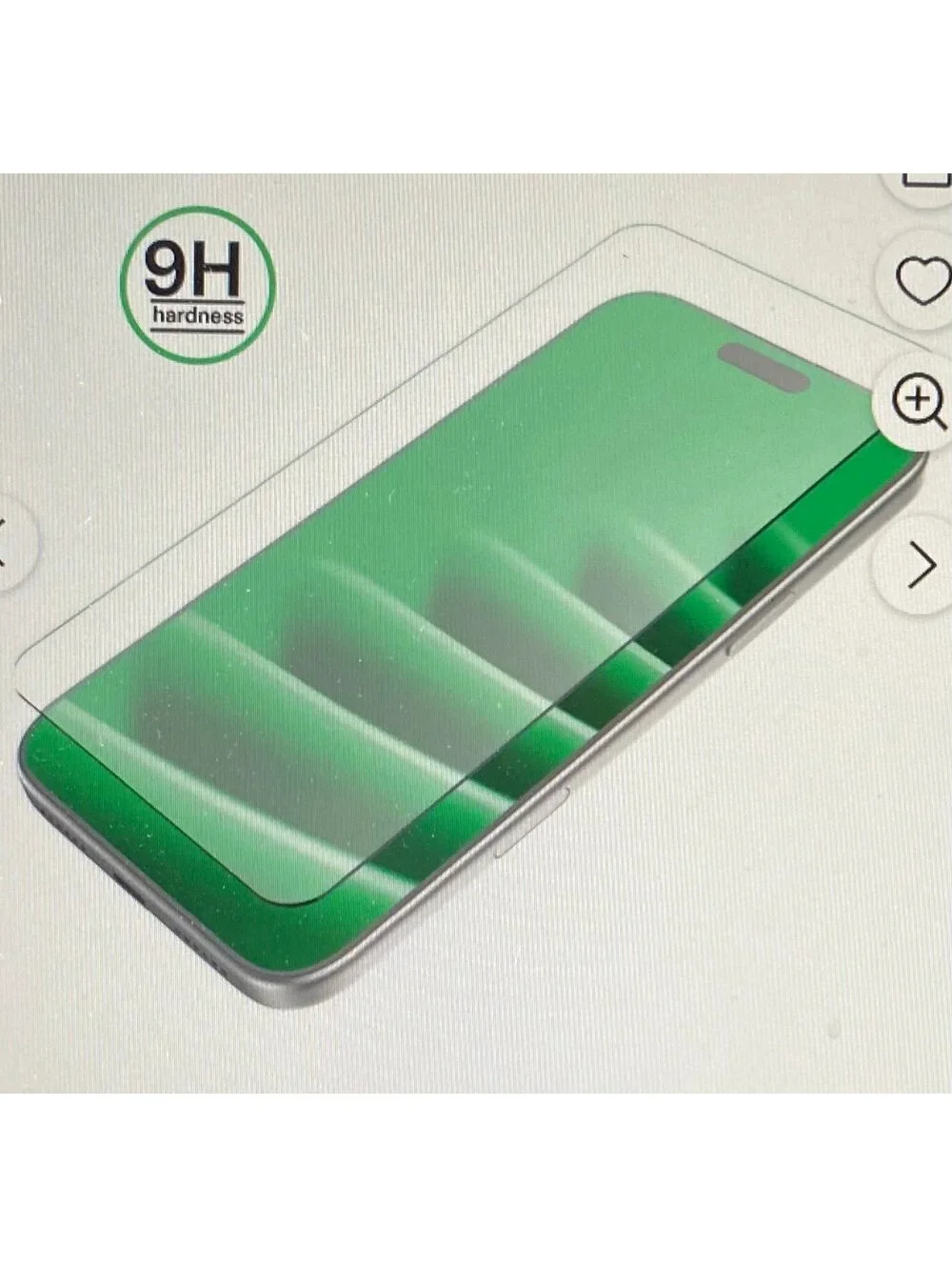 Onn Impact Resistant Glass Screen Protector for iPhone 17 Air